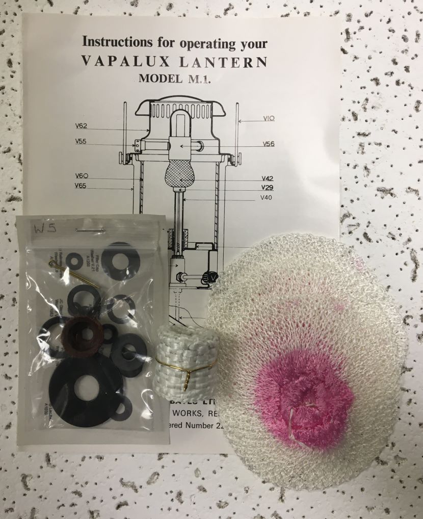 Vapalux,& Bialaddin Lantern Spares